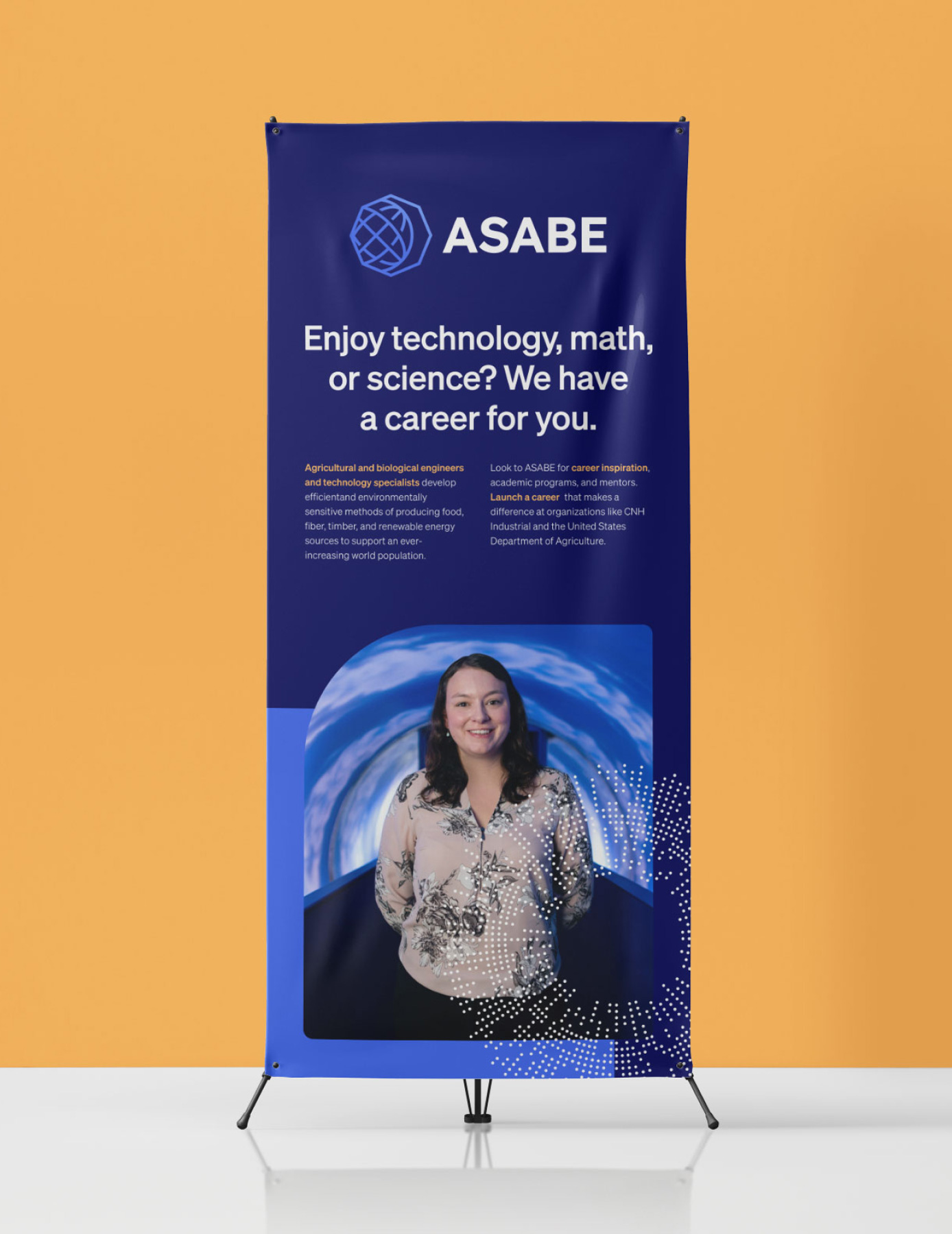 ASABE professional organization event banner mockup