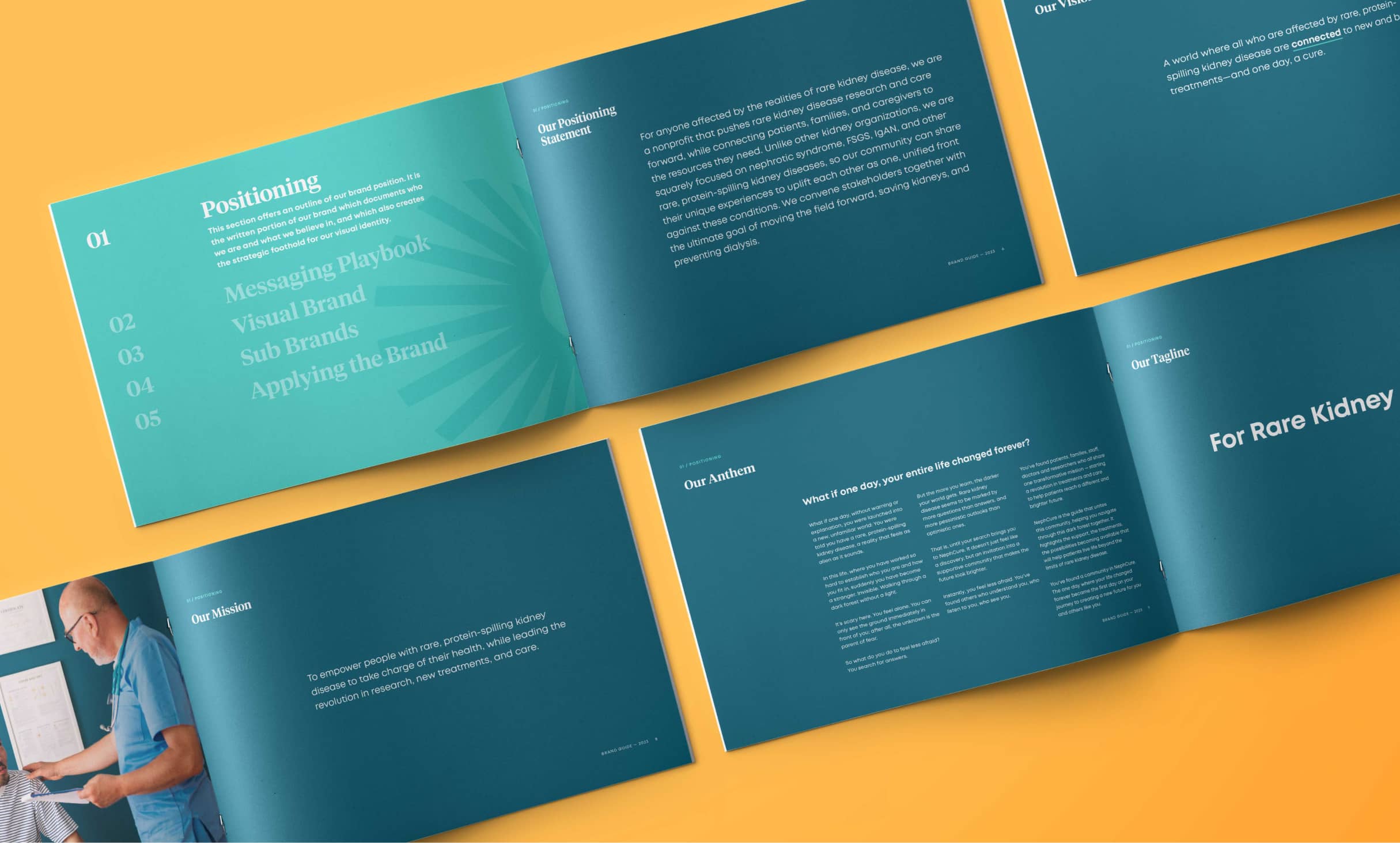 NephCure Nonprofit Brand Guide Positioning Statements