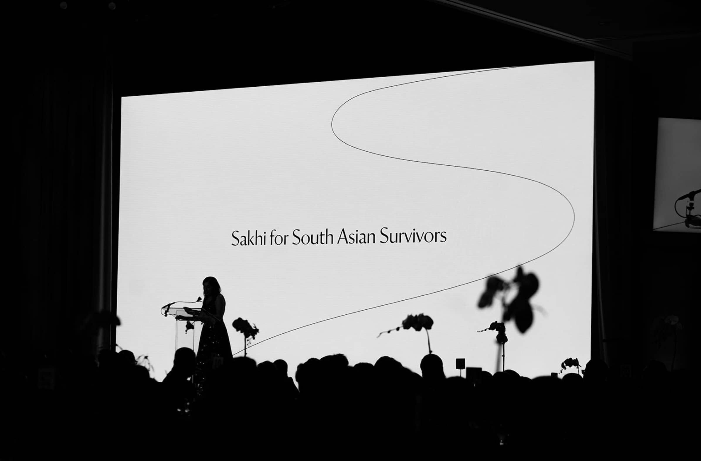 Sakhi Gala Event Black and White Image