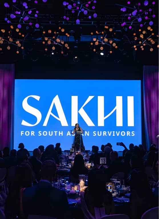 Sakhi Nonprofit Gala Event Brand Logo Reveal