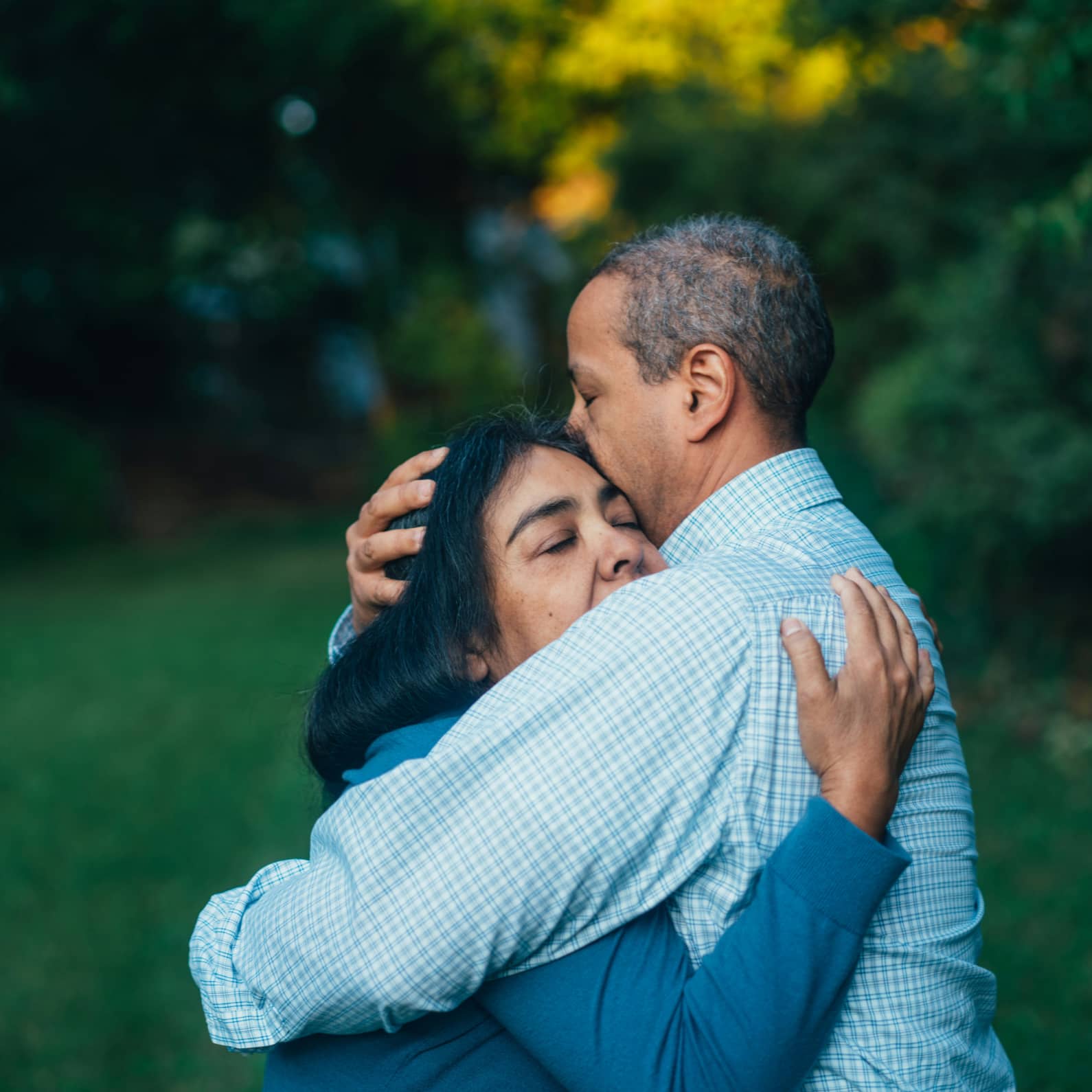 Cure Epilepsy nonprofit case study image of a caregiver hugging a patient