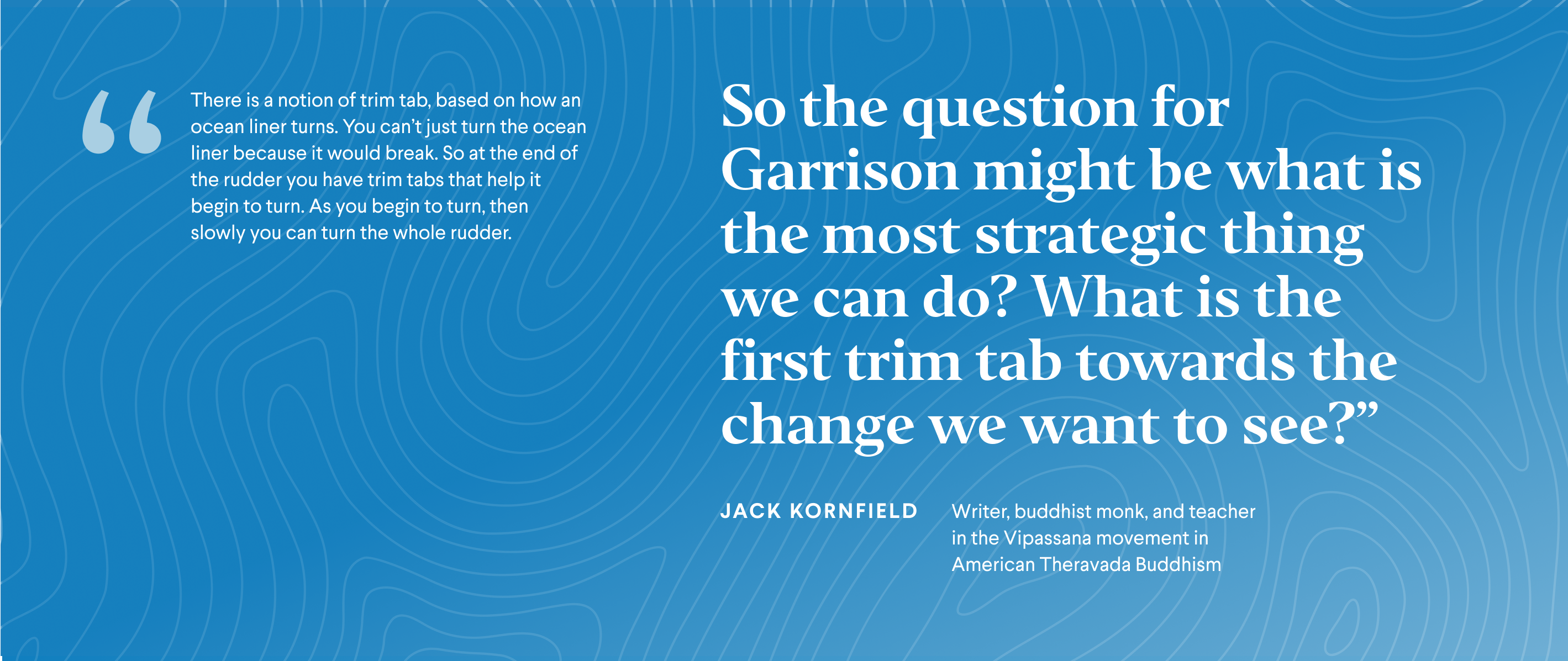 Garrison institute brand design research report