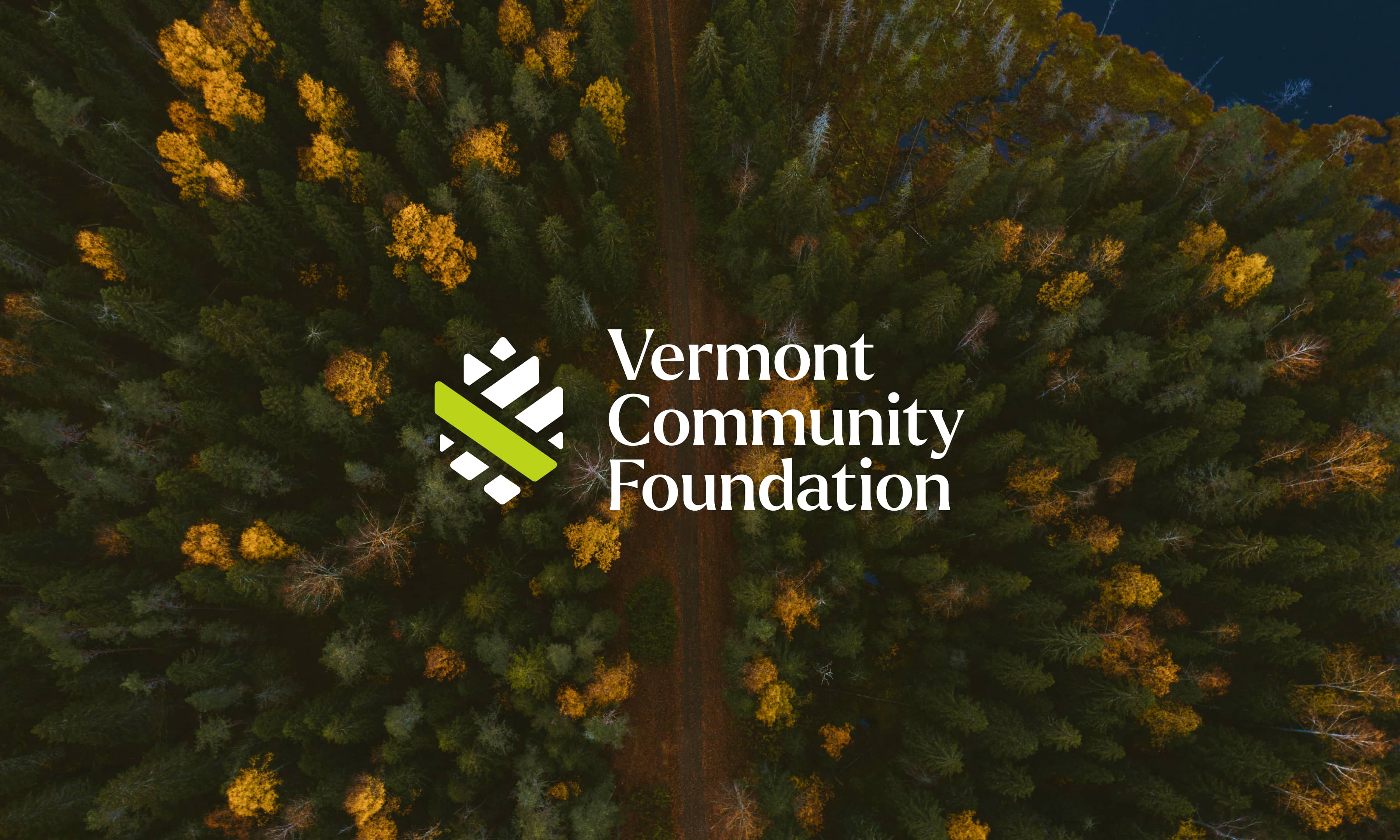 A new visual identity created for Vermont Community Foundation