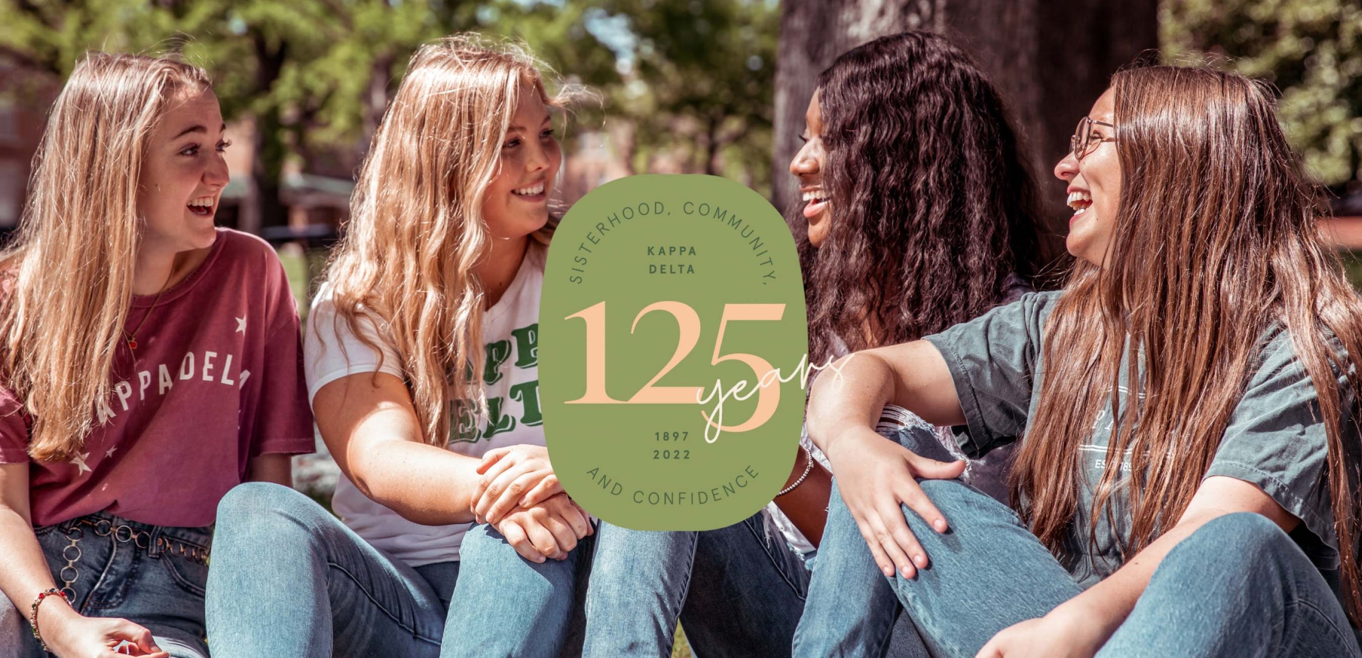 Kappa Delta education branded image with 125 anniversary badge