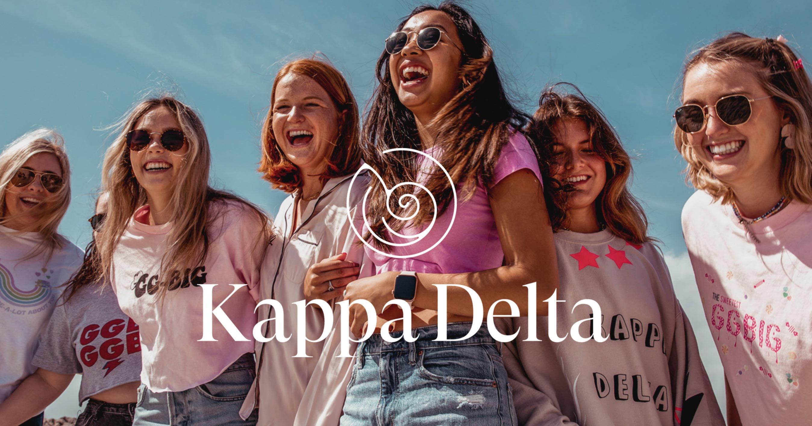 Kappa Delta education branded image with white logo