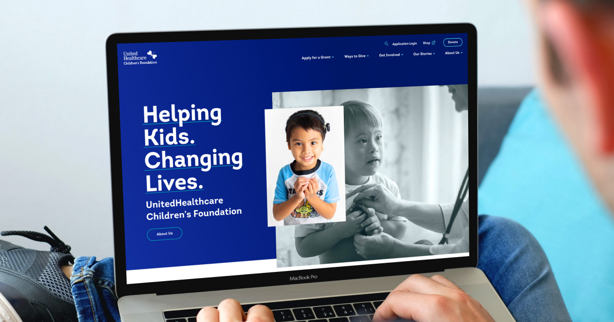 UnitedHealthcare Children's Foundation | Web Design for Foundations ...